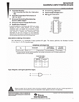 DataSheet SN74AC32 pdf
